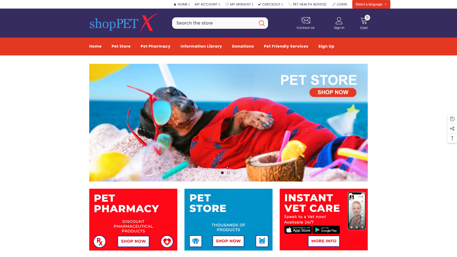 ShopPetX — shoppetx.com — Live Pet E-commerce project by TheDigitalMarketerz