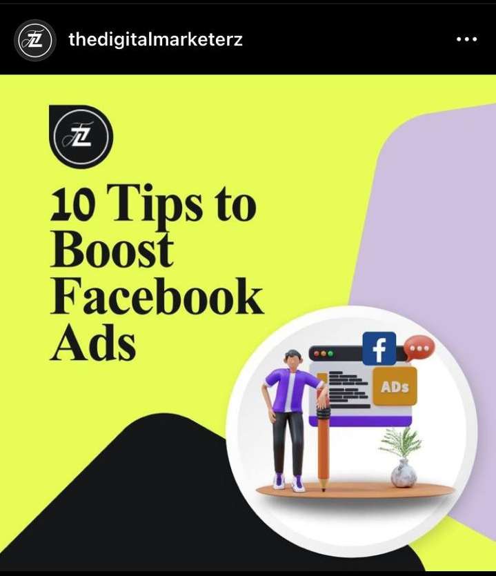 10 Tips to Boost Facebook Ads — Social Content portfolio sample by TheDigitalMarketerz
