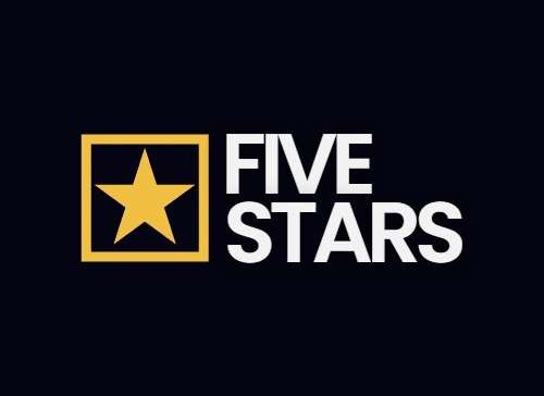 Five Stars — Brand Mark — Logo Design project by TheDigitalMarketerz